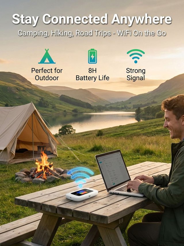 Nowa generacja szybkiego przenośnego WiFi