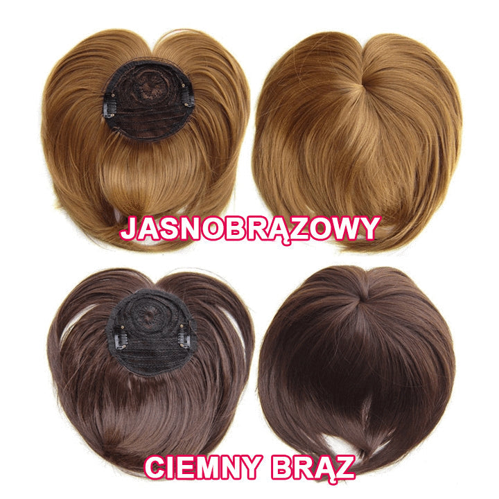 ✨Păr natural respirabil pentru femeile cu păr subțire💁♀️