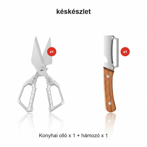 Wielofunkcyjne wytrzymałe nożyce kuchenne