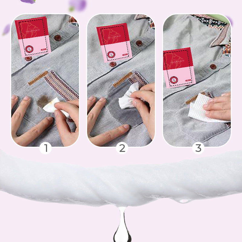 Przenośne chusteczki do usuwania plam