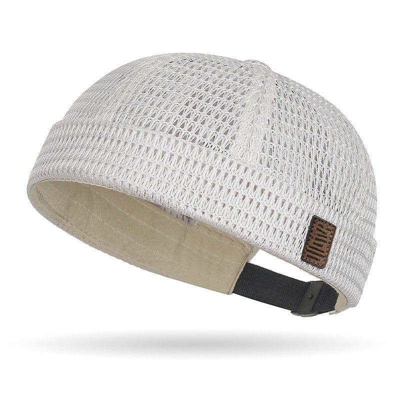 🧢Lekka czapka z oddychającej siateczki bez daszka