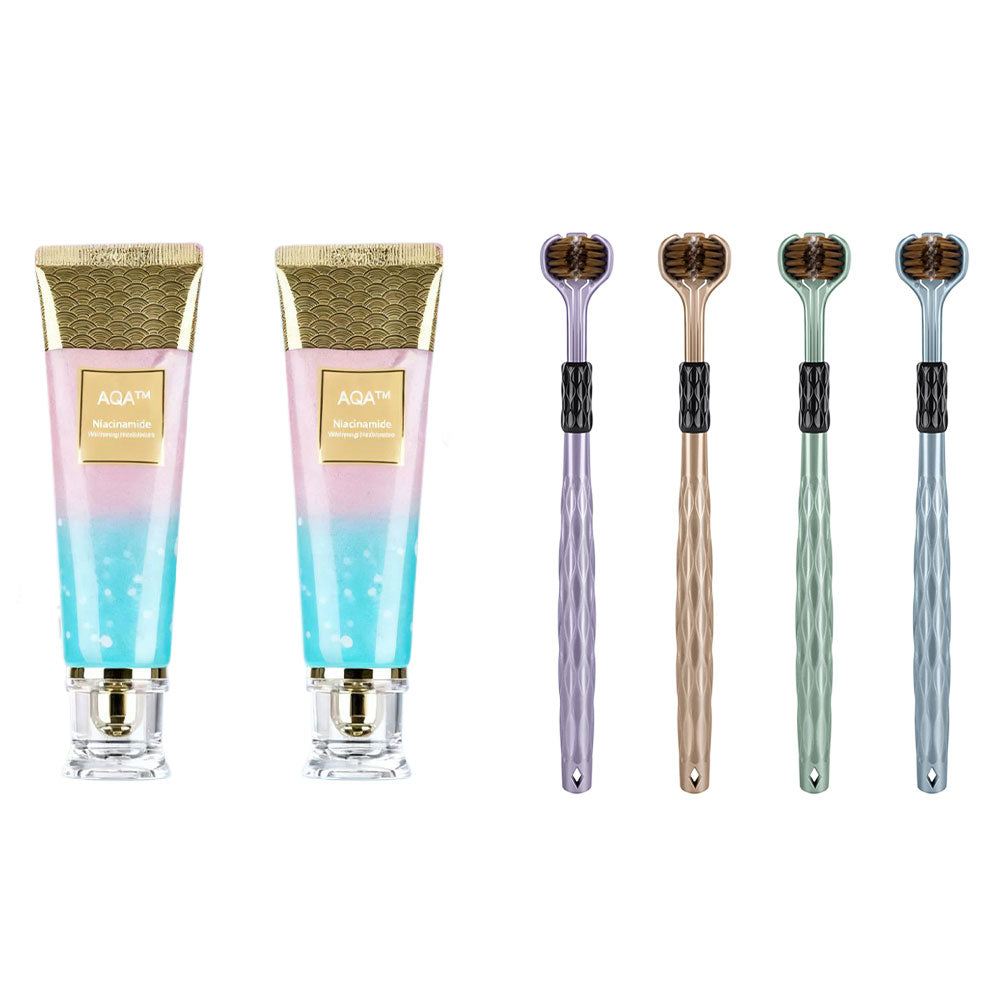 💖Wybielająca pasta do zębów z niacynamidem🦷Zęby jak perły🦷