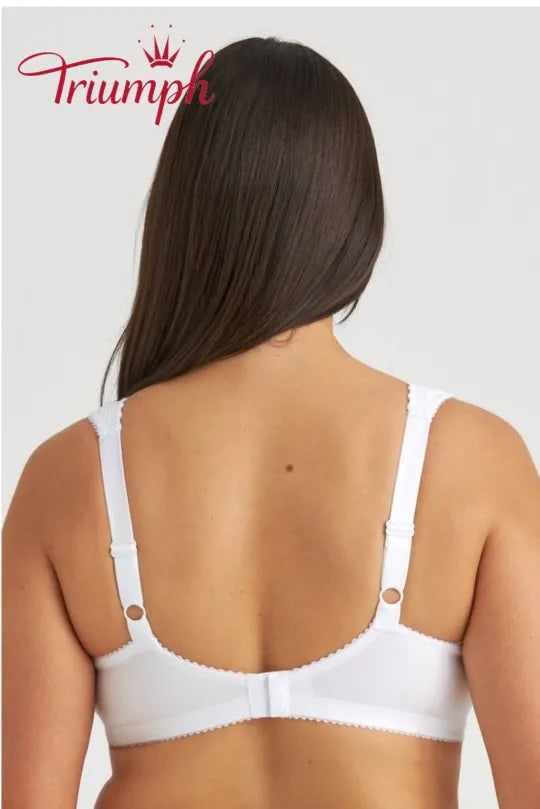Triumph - komplet 3-częściowy 🔥 Wygodny koronkowy biustonosz z nadrukiem