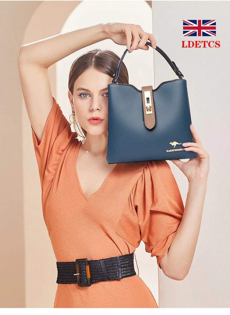 👜Damska torba kubełkowa Fashion Forward