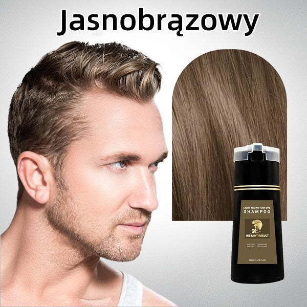 Szampon do włosów z natychmiastowym efektem koloryzacji - Broda i włosy