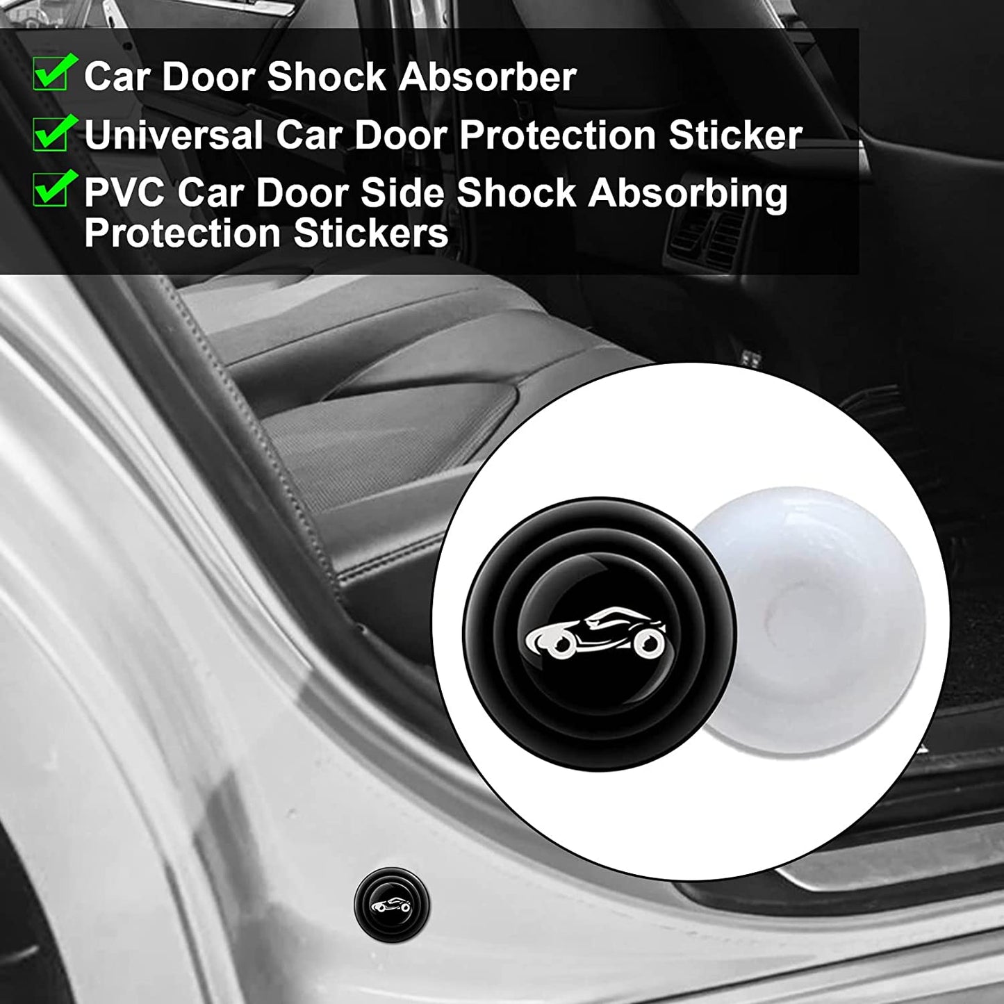 Poduszka na drzwi samochodowe o podwójnej ścieżce i wysokiej elastyczności ✨20 szt.✨