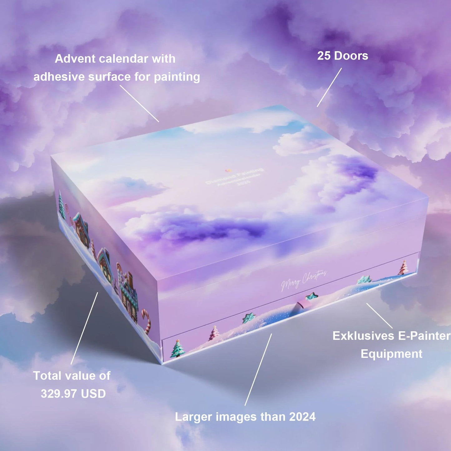 💎2025 XXL Diamond Painting Advent Calendar