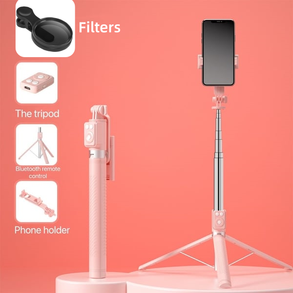 📢📢 50 % ZNIŻKI!! ⏰ 🔥 Nowy 6-w-1 Bluetooth Selfie Stick