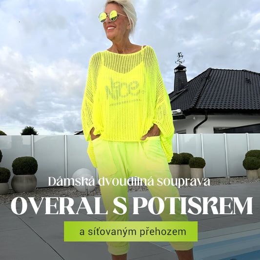 🌸Damski kombinezon + luźny top z wycięciem