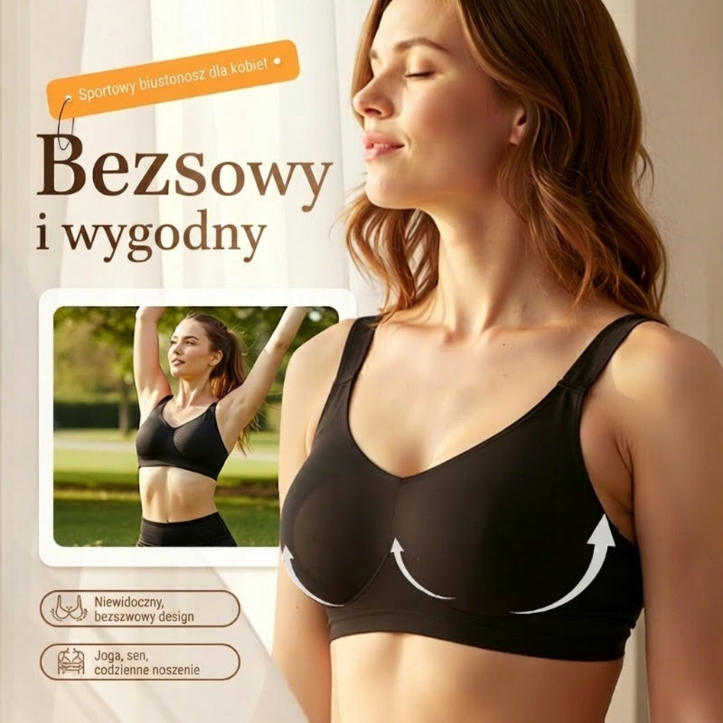 ✨1+1 gratis! Wygodny, bezszwowy biustonosz sportowy
