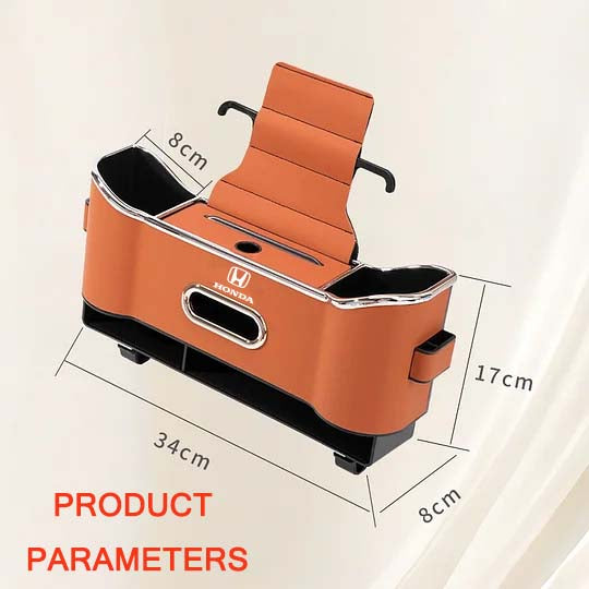Wielofunkcyjny schowek na oparcie fotela samochodowego