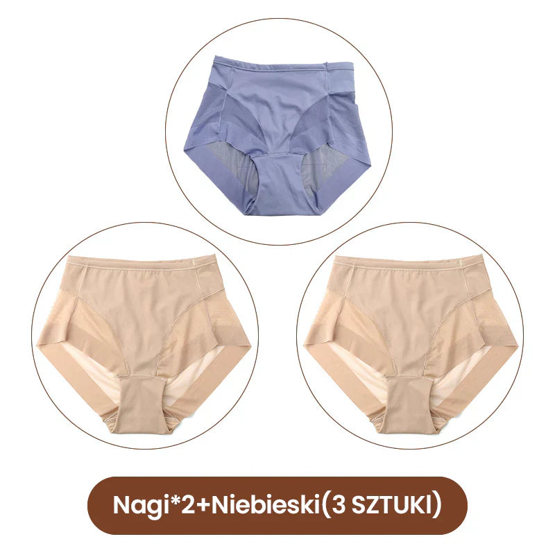 🔥Kup 2 i Otrzymaj 1 za Darmo🔥Damski Bezszwowy Zestaw Majtek Kształtujących O Wysokiej Talii