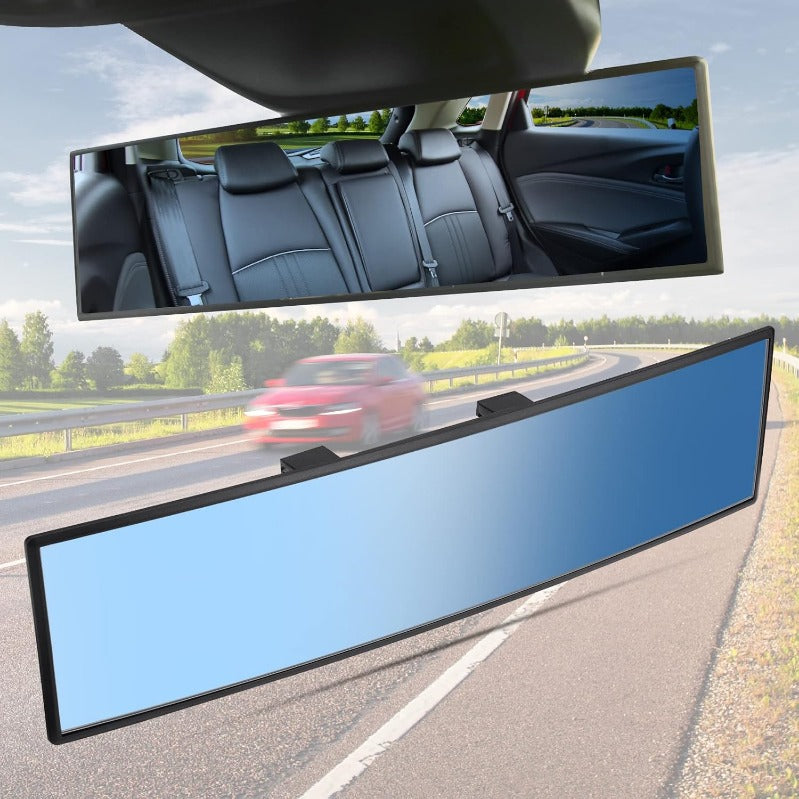 12-calowe panoramiczne lusterko wsteczne z klipsem