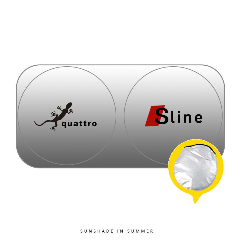 Osłona przeciwsłoneczna do samochodu, osłona termiczna przedniej szyby