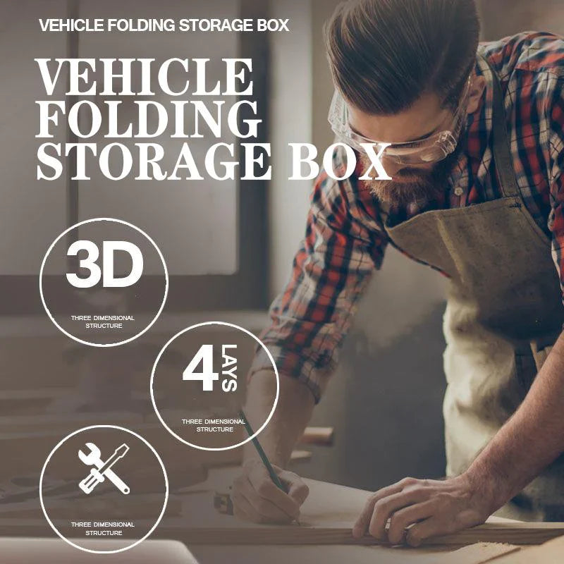 Skórzany schowek do bagażnika samochodowego