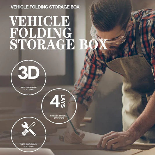 Skórzany schowek do bagażnika samochodowego