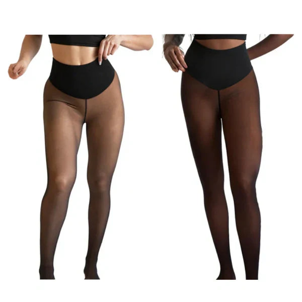 ❄️Ocieplane legginsy z pojedynczym szwem – ciepło i wyszczuplająca sylwetka✨