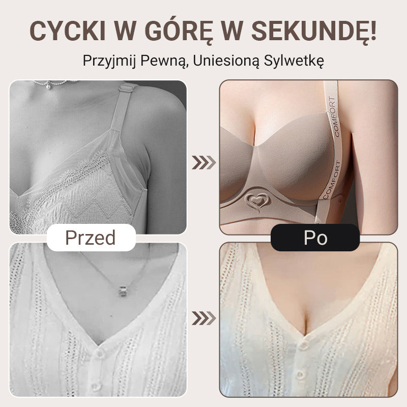 👙 Damski biustonosz z mocnym wsparciem【✨Kup 1 i otrzymaj 1 gratis】