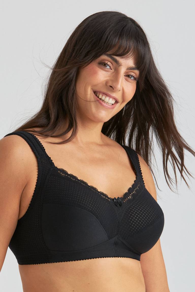 💖Triumph® Zestaw 3 sztuk ✨Wygodny bawełniany biustonosz w groszki