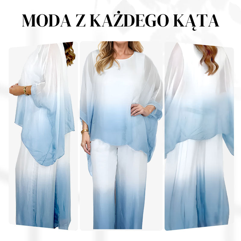 Elegancki damski komplet dwuczęściowy