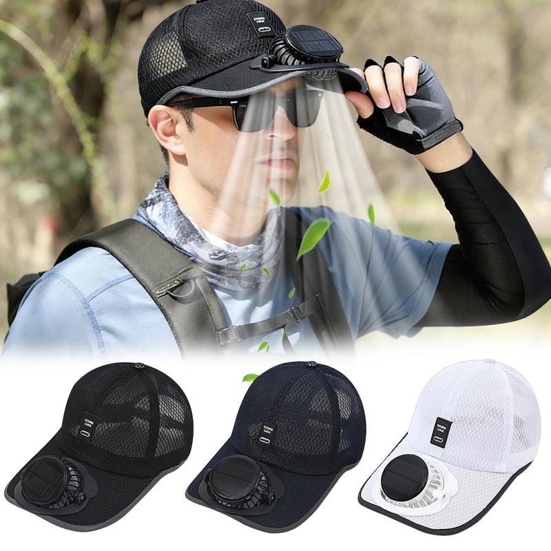🔥GORĄCA WYPRZEDAŻ - 49% TANIEJ🧢2026 Pro Outdoor Cooling Hat: czapka z podwójnym wentylatorem