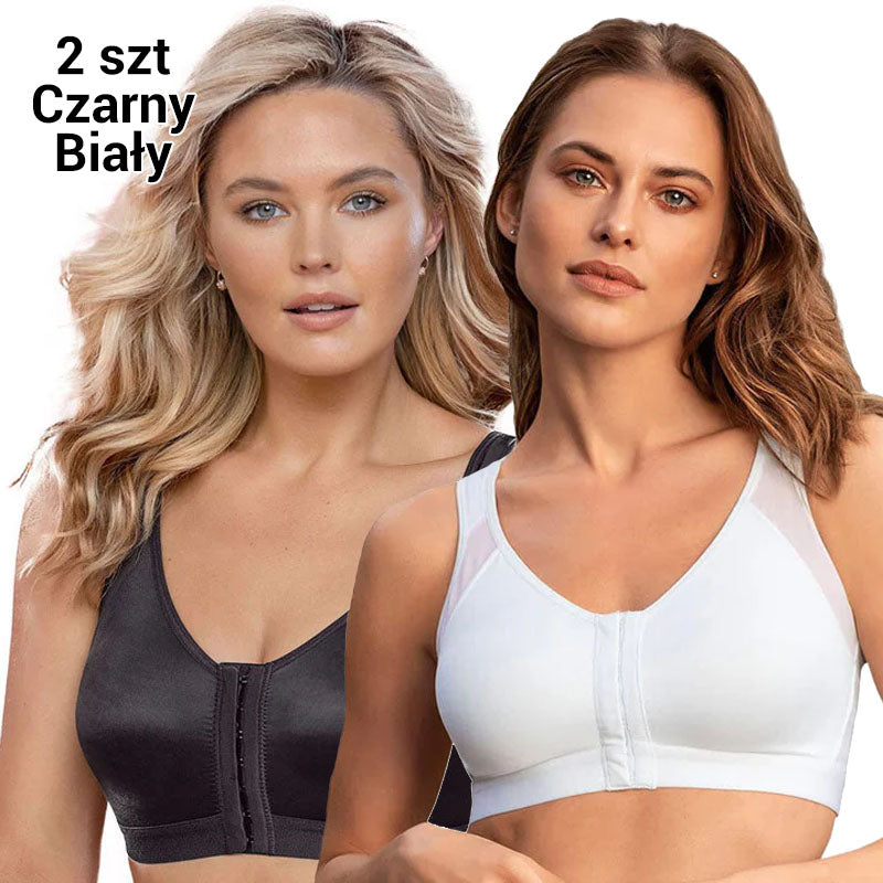 💝Biustonosz Bezprzewodowy z Zapięciem z Przodu dla Kobiet