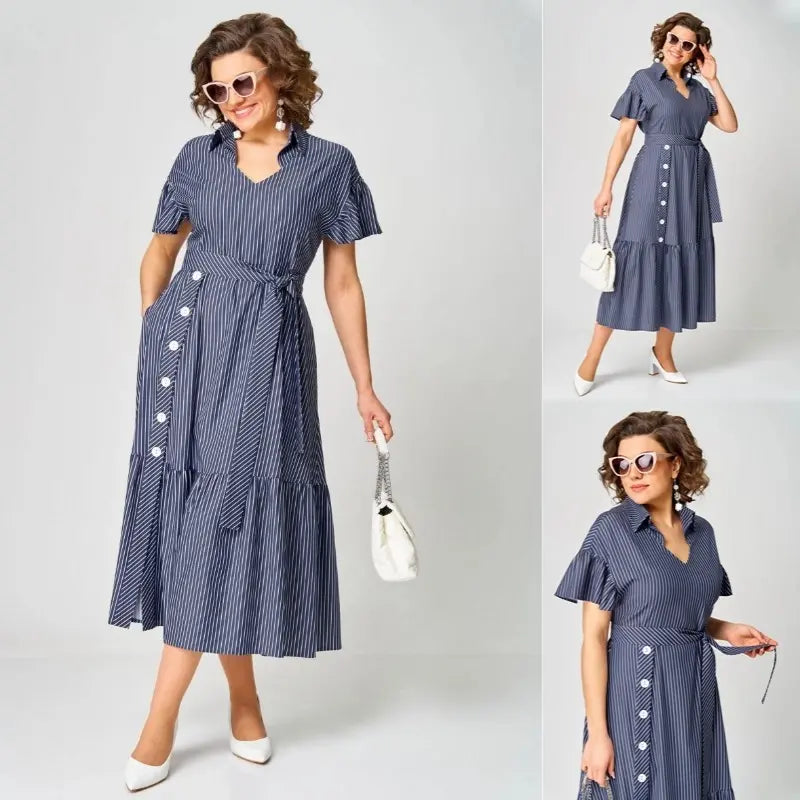 Nowy styl 2025 💖[S~5XL]Elegancka i modna sukienka