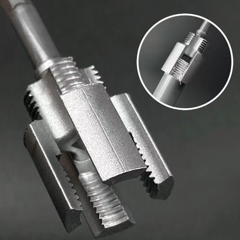 🔧Uszkodzony gwint na rurze? Napraw go szybko!🔧 Narzędzie do gwintowania – czyszczenie i regeneracja gwintu, stal hartowana, wysoka trwałość – dla majsterkowiczów i profesjonalistów! 🚰