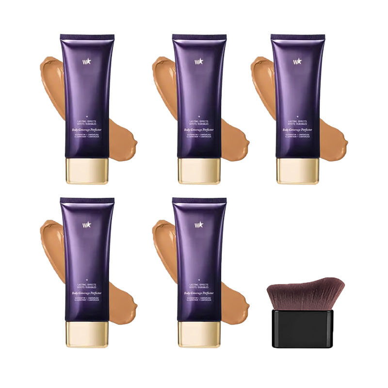 🔥 Ostatni dzień promocji, zdobądź pędzel za darmo! ! 💥 Wodoodporny, lekki podkład o idealnym kryciu