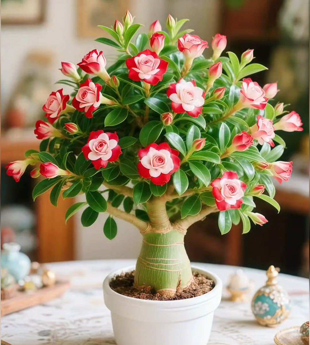 🌵 Desert Rose – egzotyczne kwiaty, naturalne piękno! 🌺✨