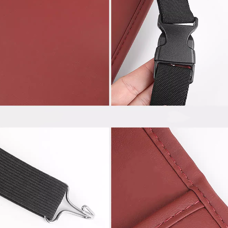 Organizer na tylne siedzenie DriveEase – wiszący organizer z wieloma kieszeniami i spersonalizowanym logo