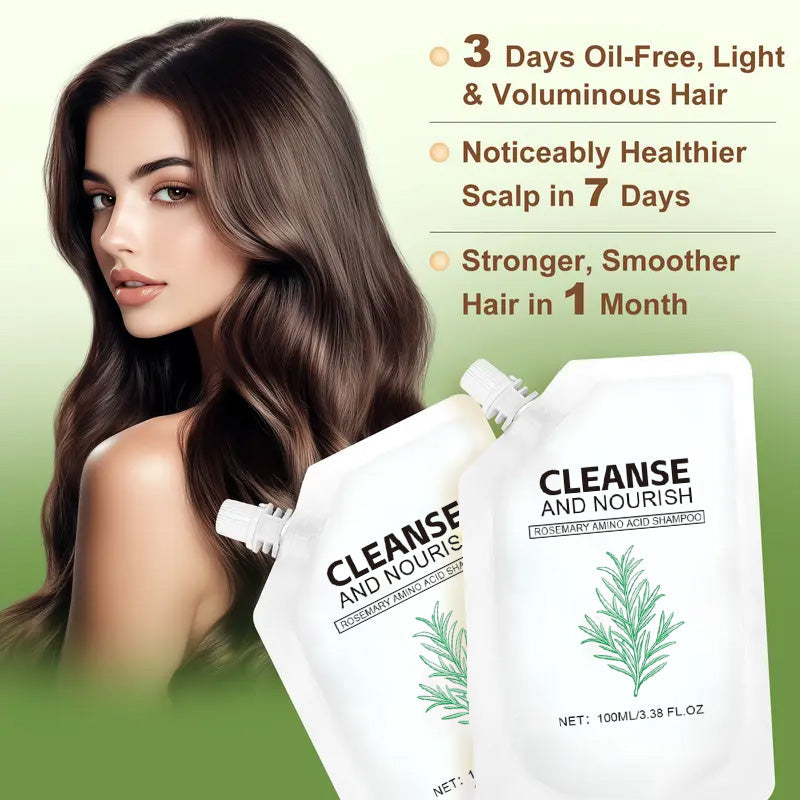 ✨Odświeżający szampon do włosów, nadający im gładkość i połysk