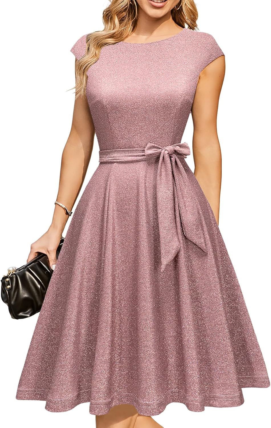 Sukienki koktajlowe DRESSTELLS dla kobiet, formalne suknie ślubne, skromne suknie balowe na przyjęcie w kościele w 2025 roku