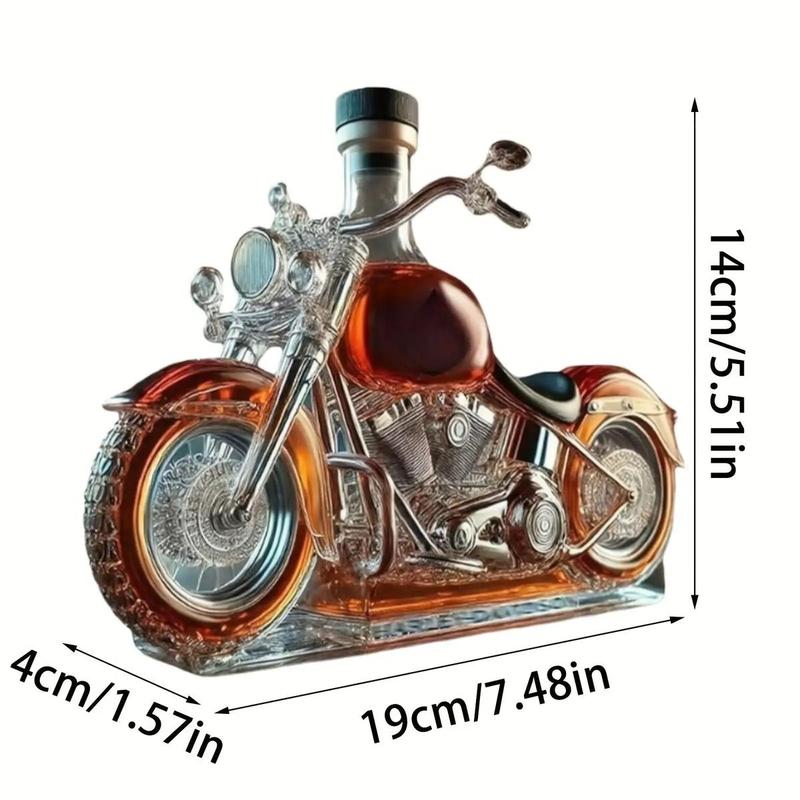 Karafka do whisky motocyklowa