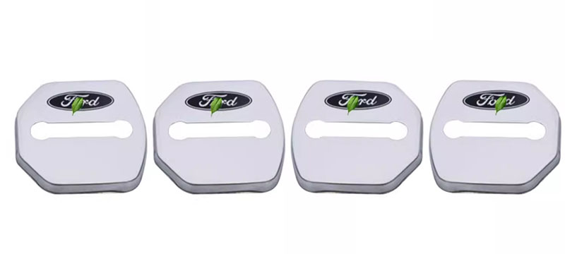 Gorąca wyprzedaż ✨50% zniżki ✨Osłona ochronna zamka drzwi samochodowych ze stali nierdzewnej, antykorozyjna🔥4 szt.🔥