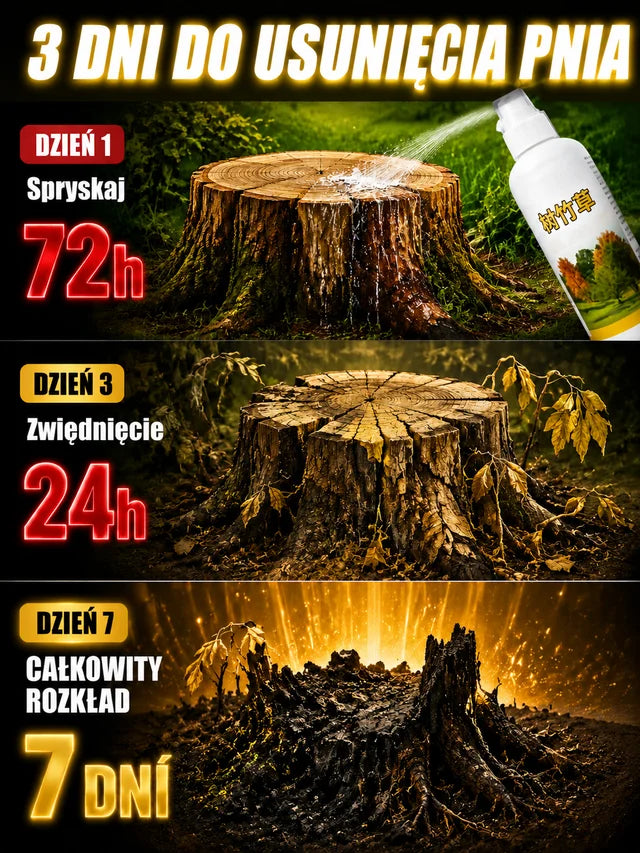 Środek do usuwania drzew i korzeni