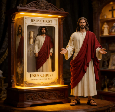 (🎁Ostatni dzień 50% zniżki)🙏✝️Jesus Christ Limited Collector’s Edition Figure w skali 1/6