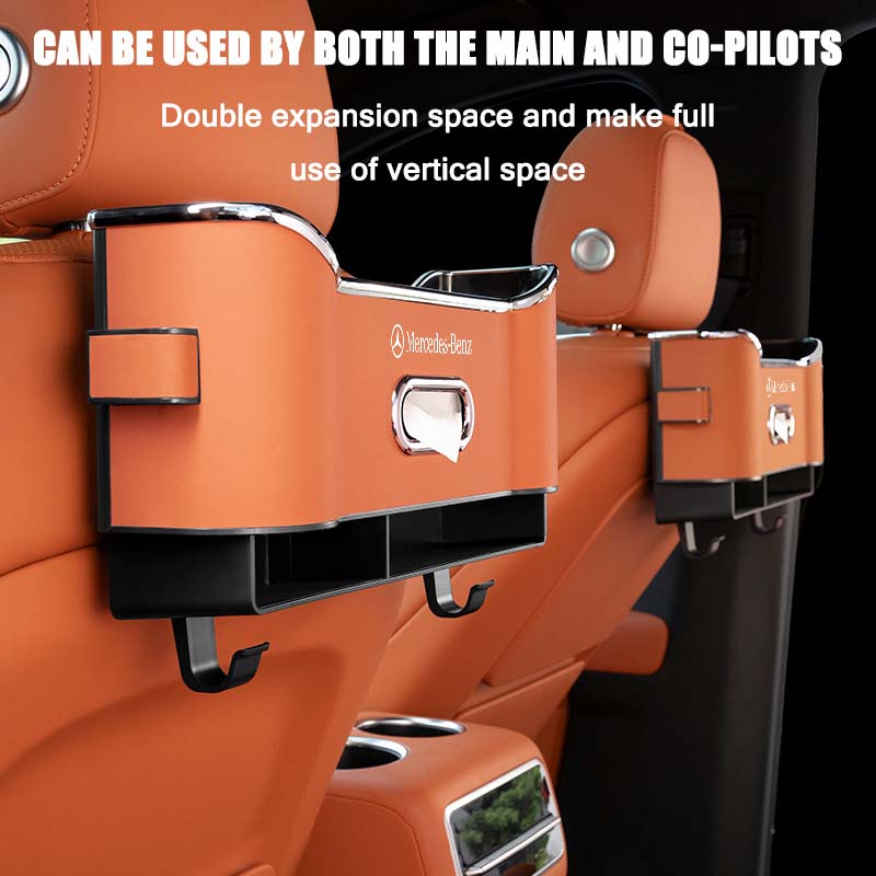 Wielofunkcyjny schowek na oparcie fotela samochodowego