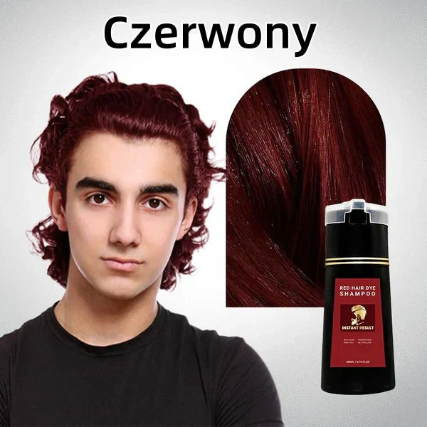 Szampon do włosów z natychmiastowym efektem koloryzacji - Broda i włosy