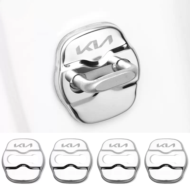 Gorąca wyprzedaż ✨50% zniżki ✨Osłona ochronna zamka drzwi samochodowych ze stali nierdzewnej, antykorozyjna🔥4 szt.🔥