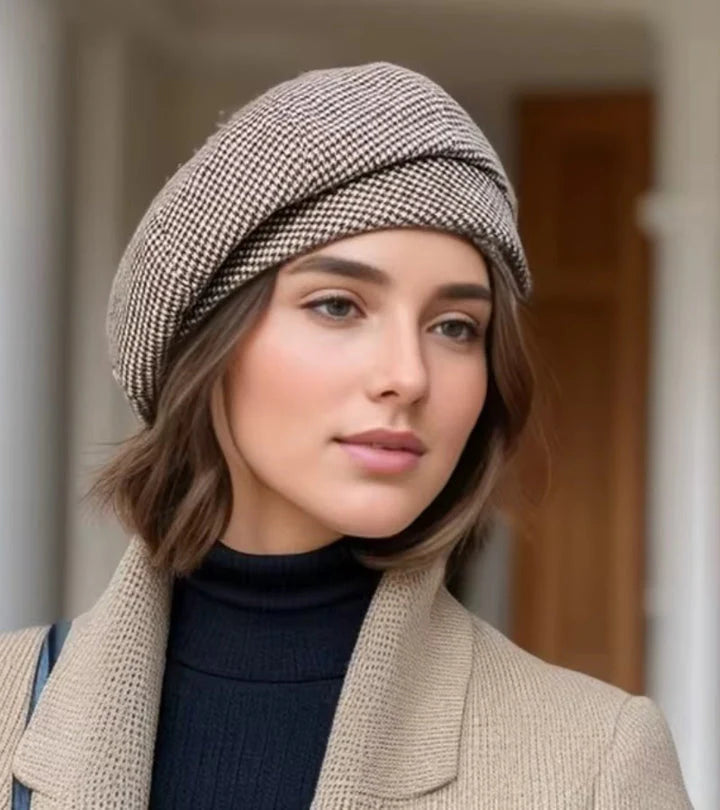 Damski beret casualowy