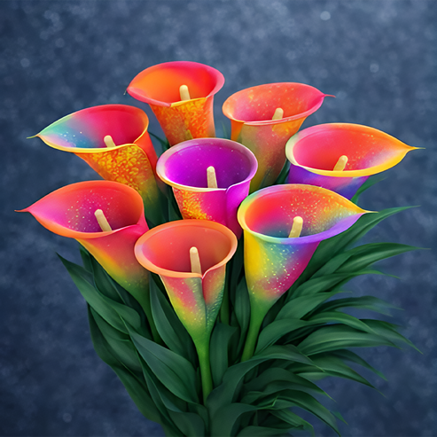 🌷Tajemnicza lilia Aurora Calla