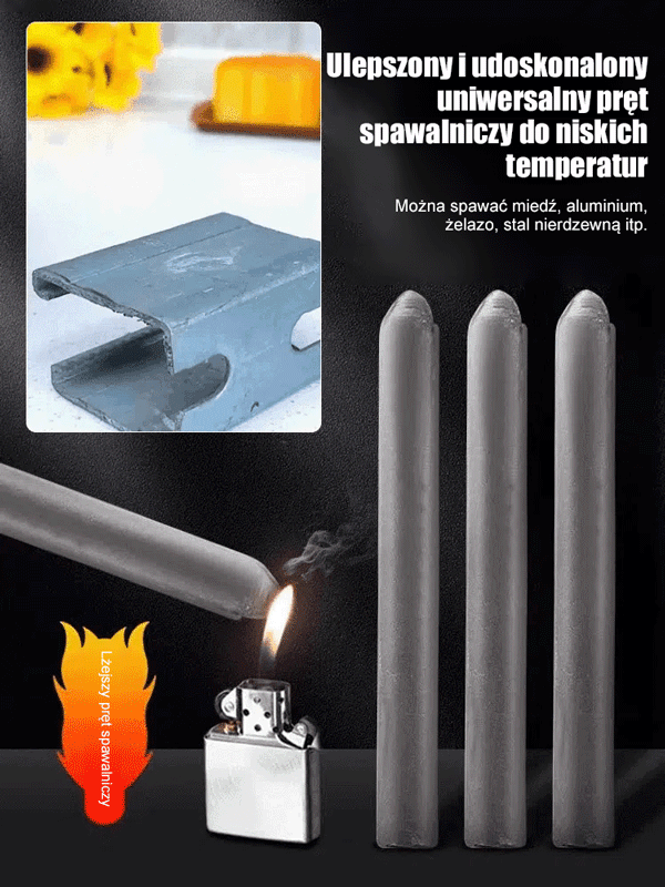 【Pożegnanie z palnikiem do spawania】 Ulepszona i wzmocniona wersja uniwersalnej elektrody spawalnicz