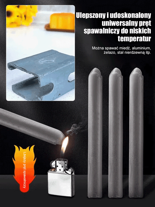 【Pożegnanie z palnikiem do spawania】 Ulepszona i wzmocniona wersja uniwersalnej elektrody spawalnicz