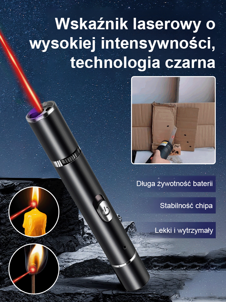 Wysoko intensywny długopis laserowy