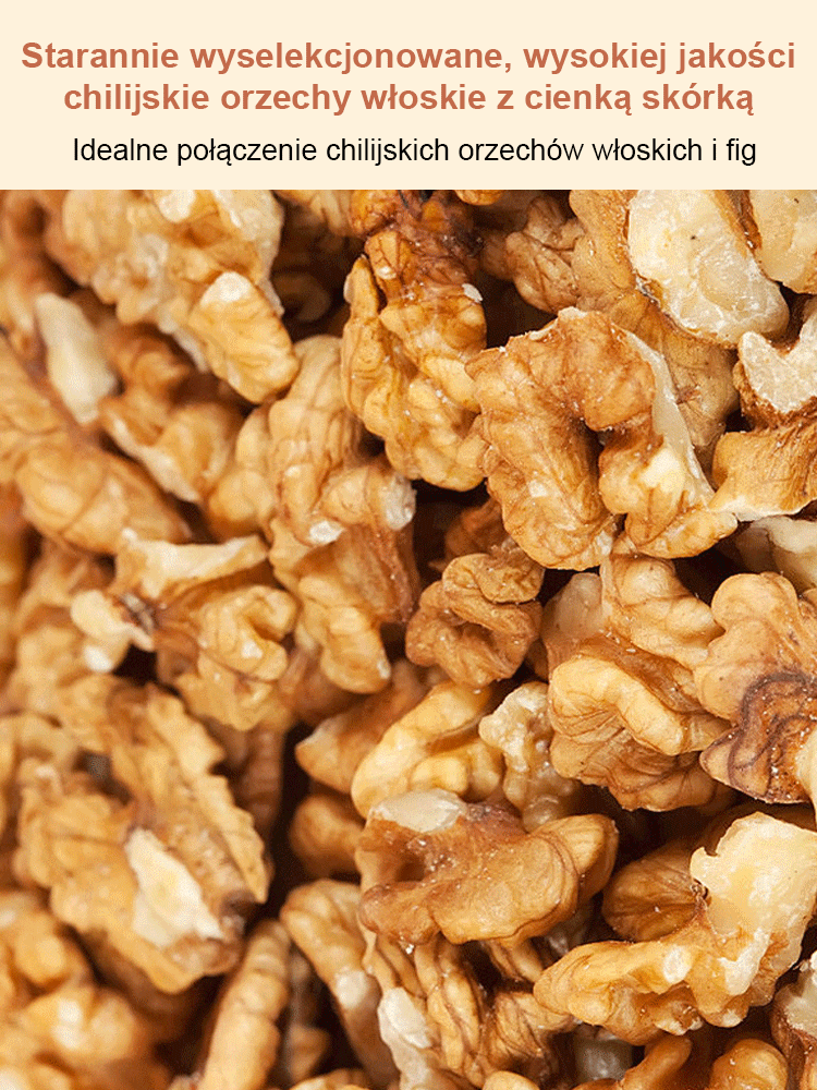 SL-【0 Dodatków 0 Cukru】Zdrowe ciasto z figami i orzechami włoskimi