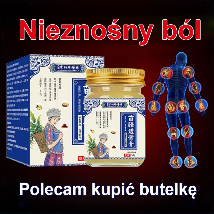 【Ulga w mięśniach i ulga w kościach Szybka ulga w bólu】 Krem kostny Miao Jiang