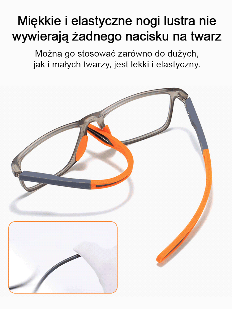 Ultralekkie i wygodne okulary do czytania blokujące niebieskie światło