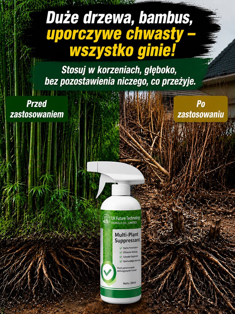 Preparat do zwalczania chwastów i bambusa