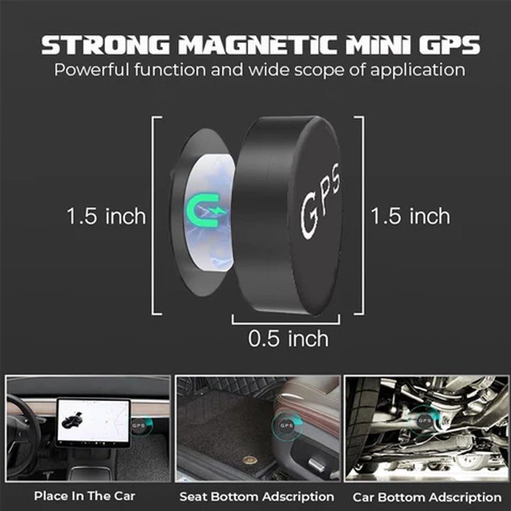 Ulepszony w 2026 roku✨ Lyseemin™ EasyFind Mini magnetyczny lokalizator GPS